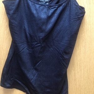 WHBM black tank with shimmers